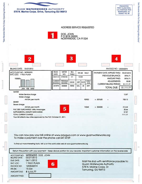 Water Bill